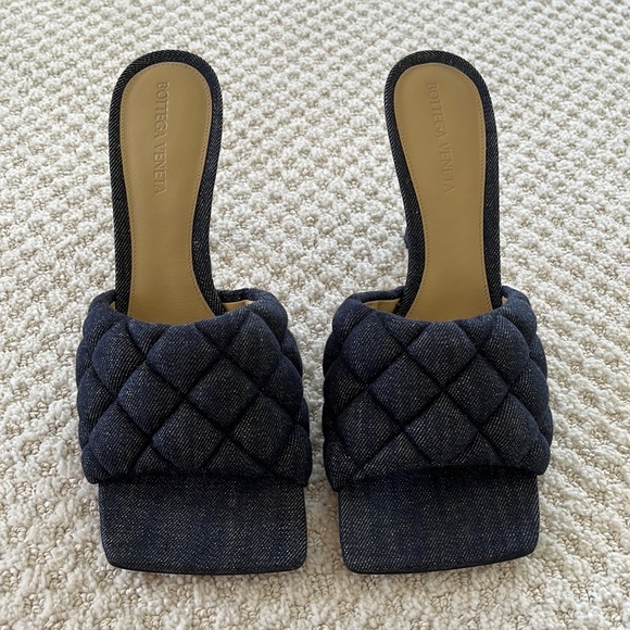 Bottega Veneta Shoes - Bottega Veneta denim heel. NEVER WORN. No dust bag no box. Purchased in France.